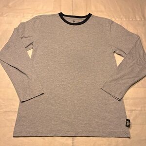 U.S Polo ASSN Sleepwear Shirt Ribbed CrewNeck Long Sleeve Men’s Size Small